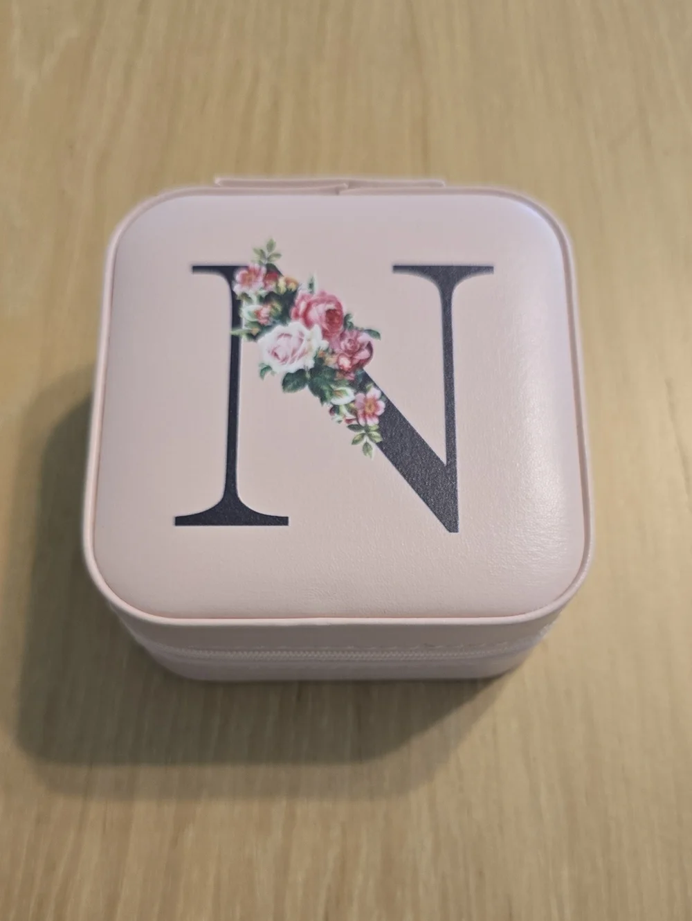 Personalized Pink 'N' Monogram Jewelry Box
